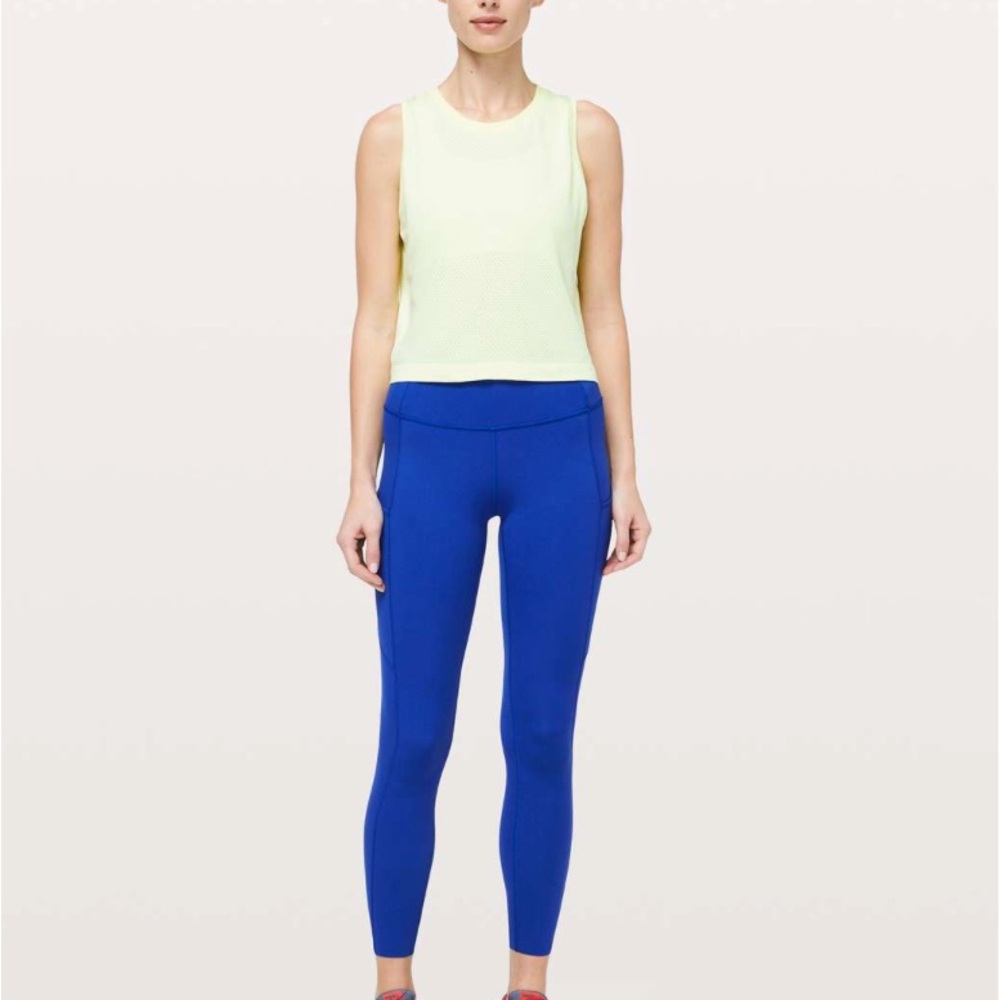 Lululemon Fasr and Free 7/8 tight 25"